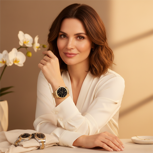 MONTRE ELEGANTE L'ESSENCE DE LA FEMINITE