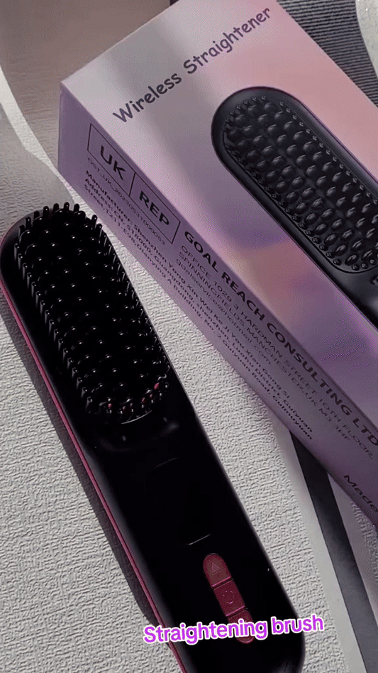 Des Cheveux Impeccables en 3 Minutes, N'importe où : Ton Peigne Lissant USB Anti-Frisottis (Soin Ionique).